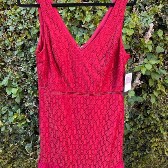 Ruby Red Formal Dress - Picture 2 of 8